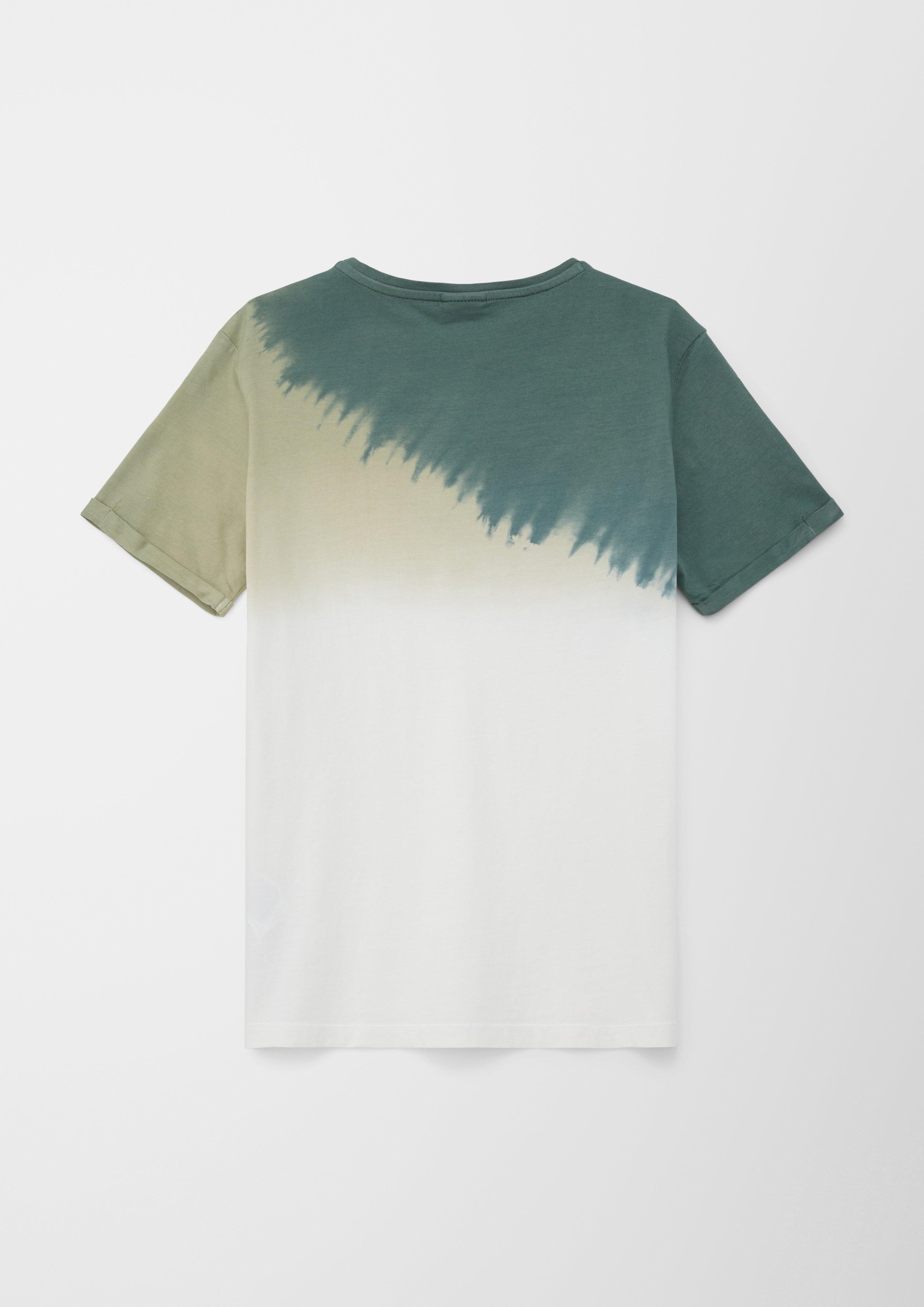 T-Shirt mit Dip Dye  2128287-6714