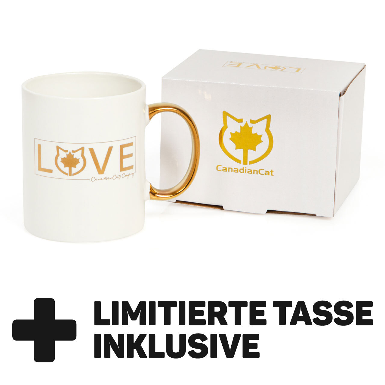 Canadian Cat Company Kratzbretter & Kratzpappen Canadian Cat Company Kratzbrett Kratzbrett Set Satellite 2.0 + Tasse weiß