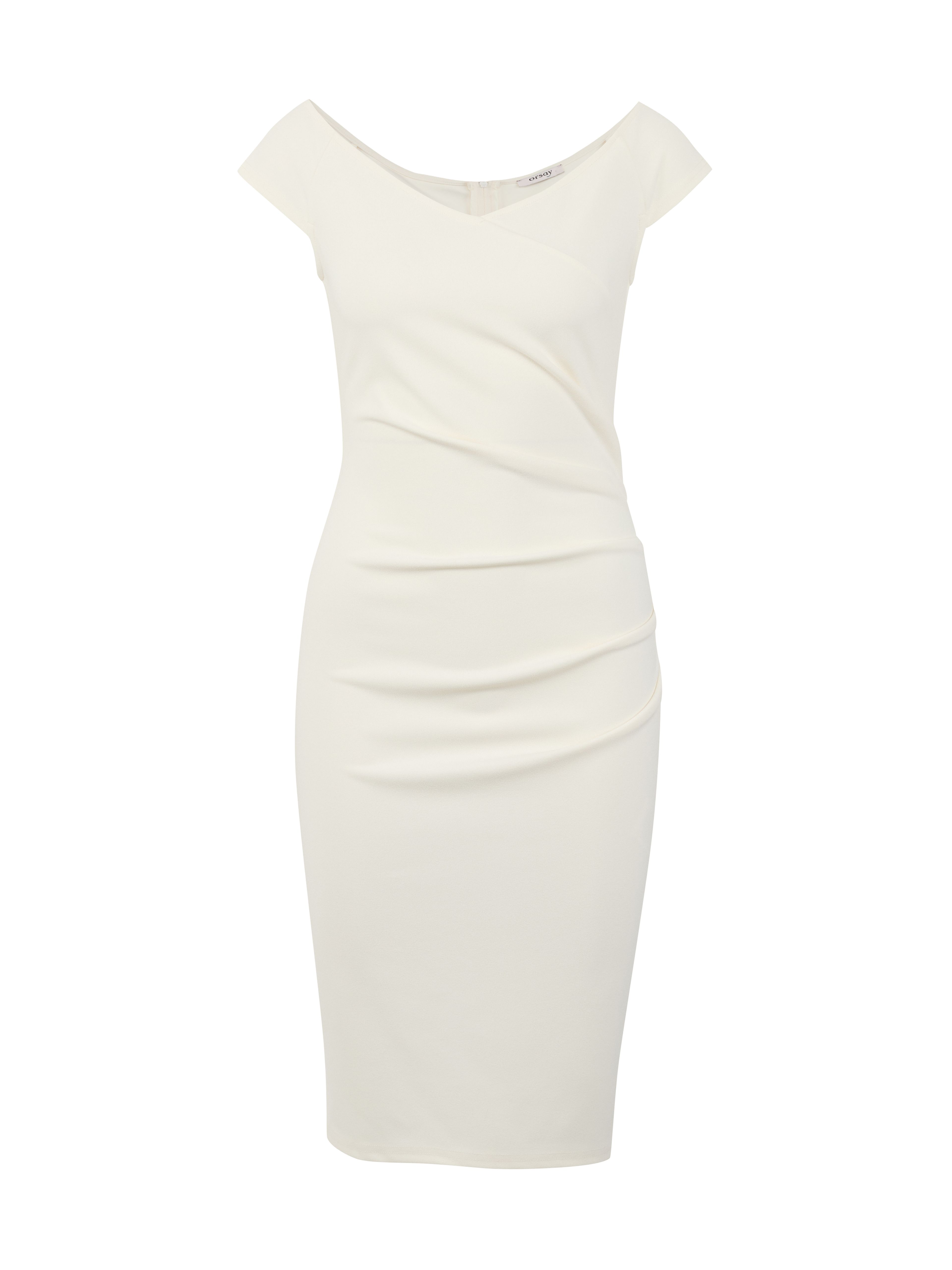 Cremefarbenes Damenkleid ORSAY