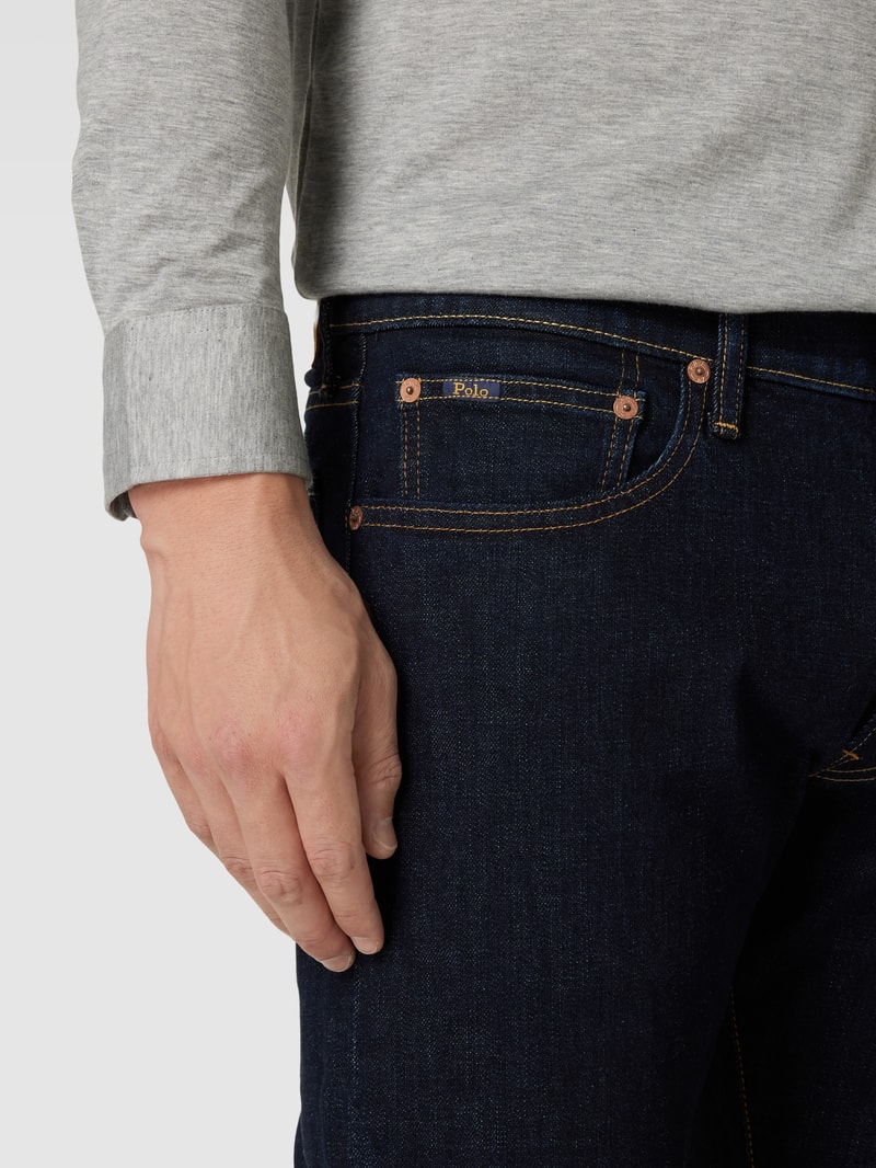 Slim Fit Jeans mit Label-Details Modell 'SSULLIVAN' in jeans