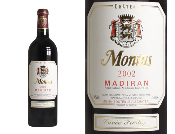 Brumont Château Montus Prestige 2002 Sud-Ouest Madiran