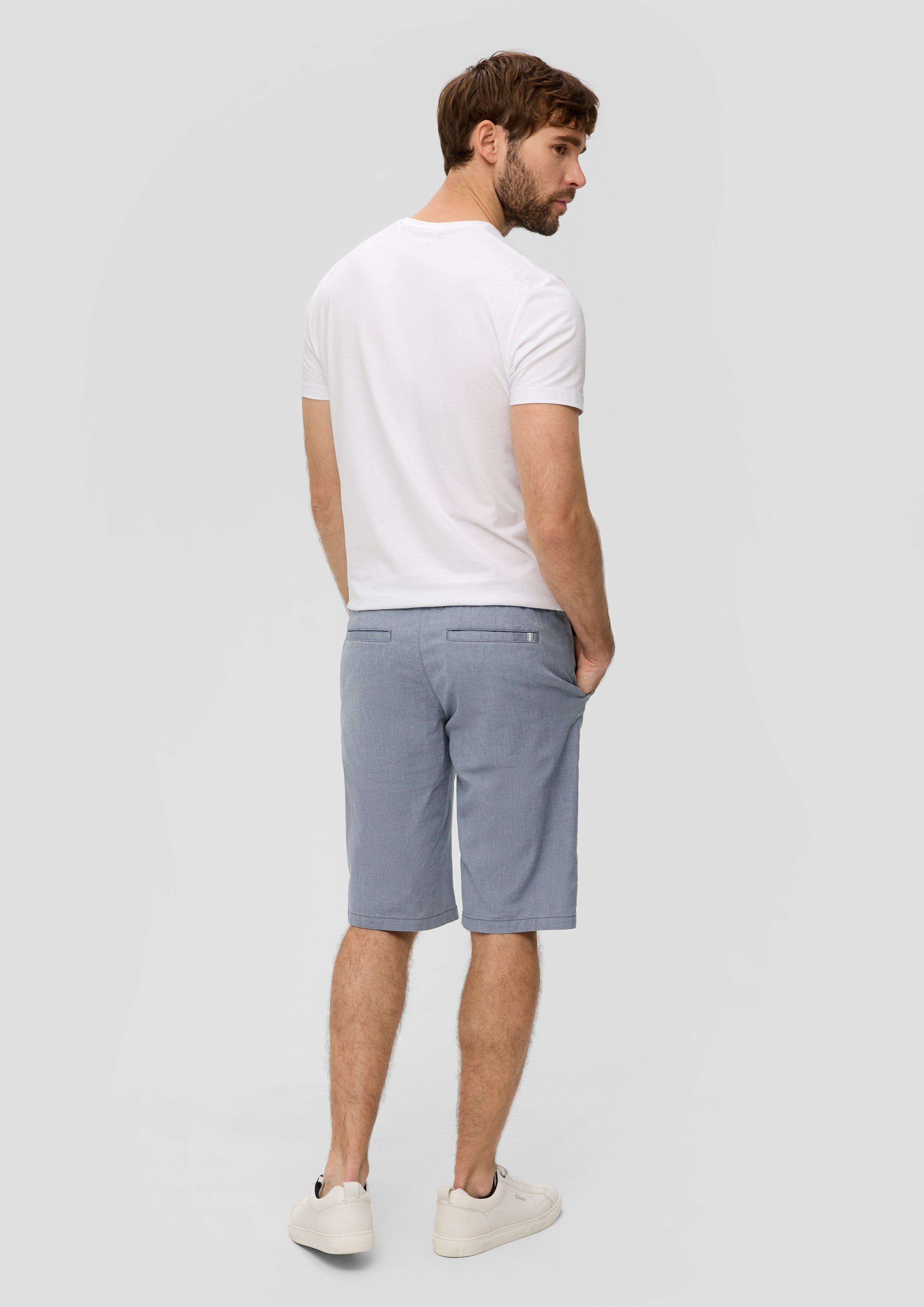 Regular: Bermuda mit Dobby-Muster  2141745-58K6