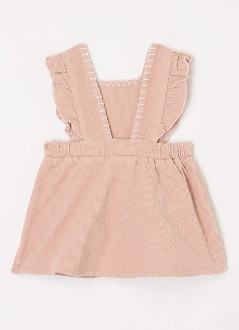 Rochie din catifea reiată Revelle de la Lil' Atelier NBFR