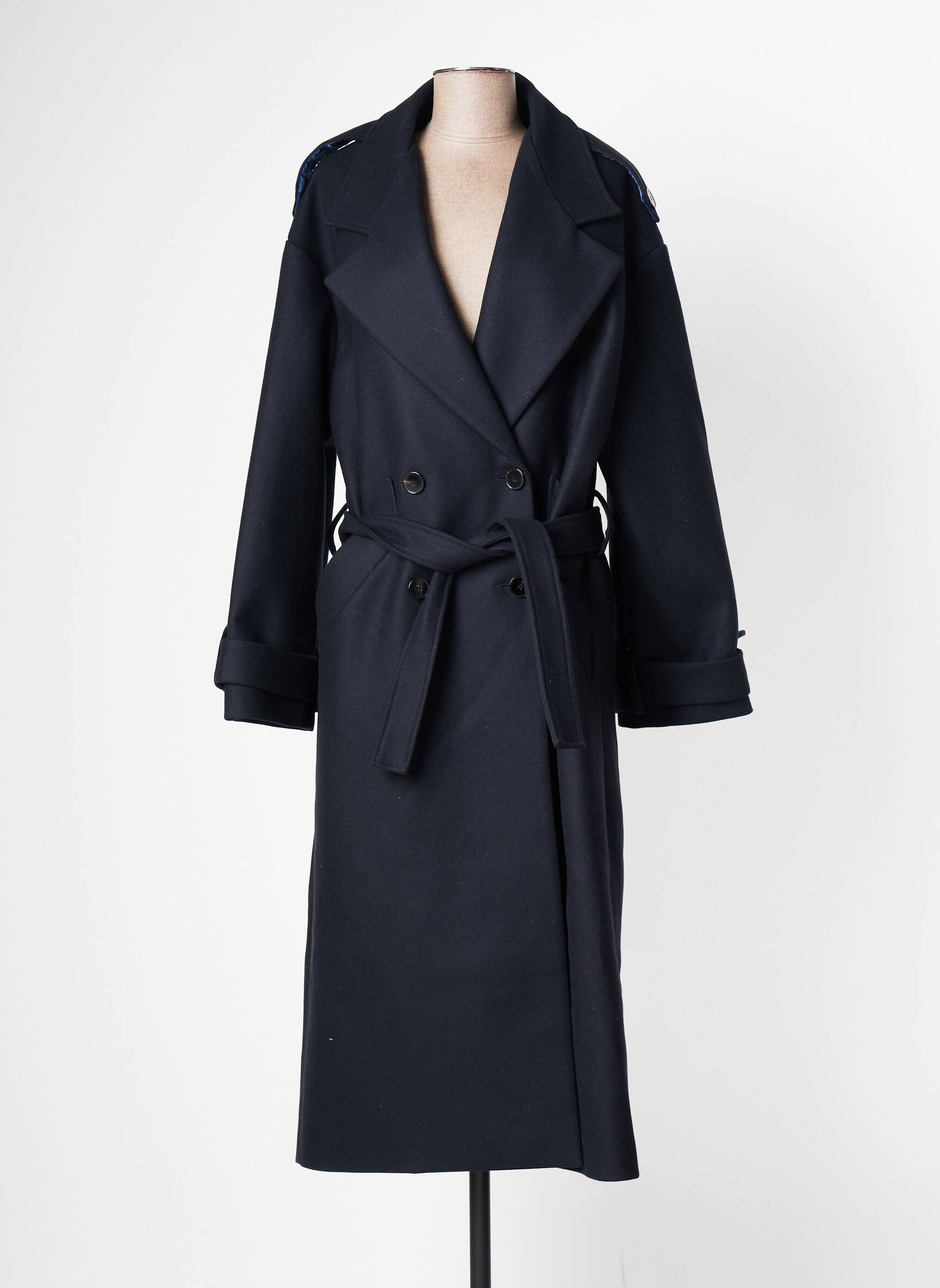 La Dovitch Manteaux Longs Femme couleur bleu