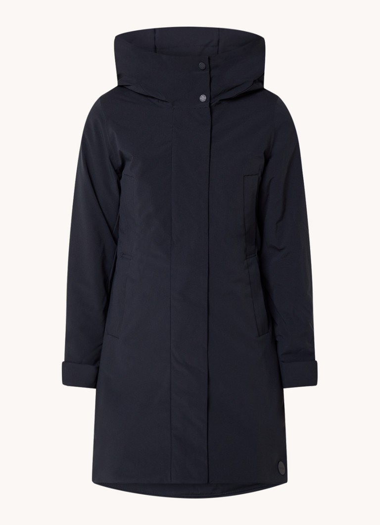 Parka Elvine Eline con tasche con zip e rivestimento idrorepellente