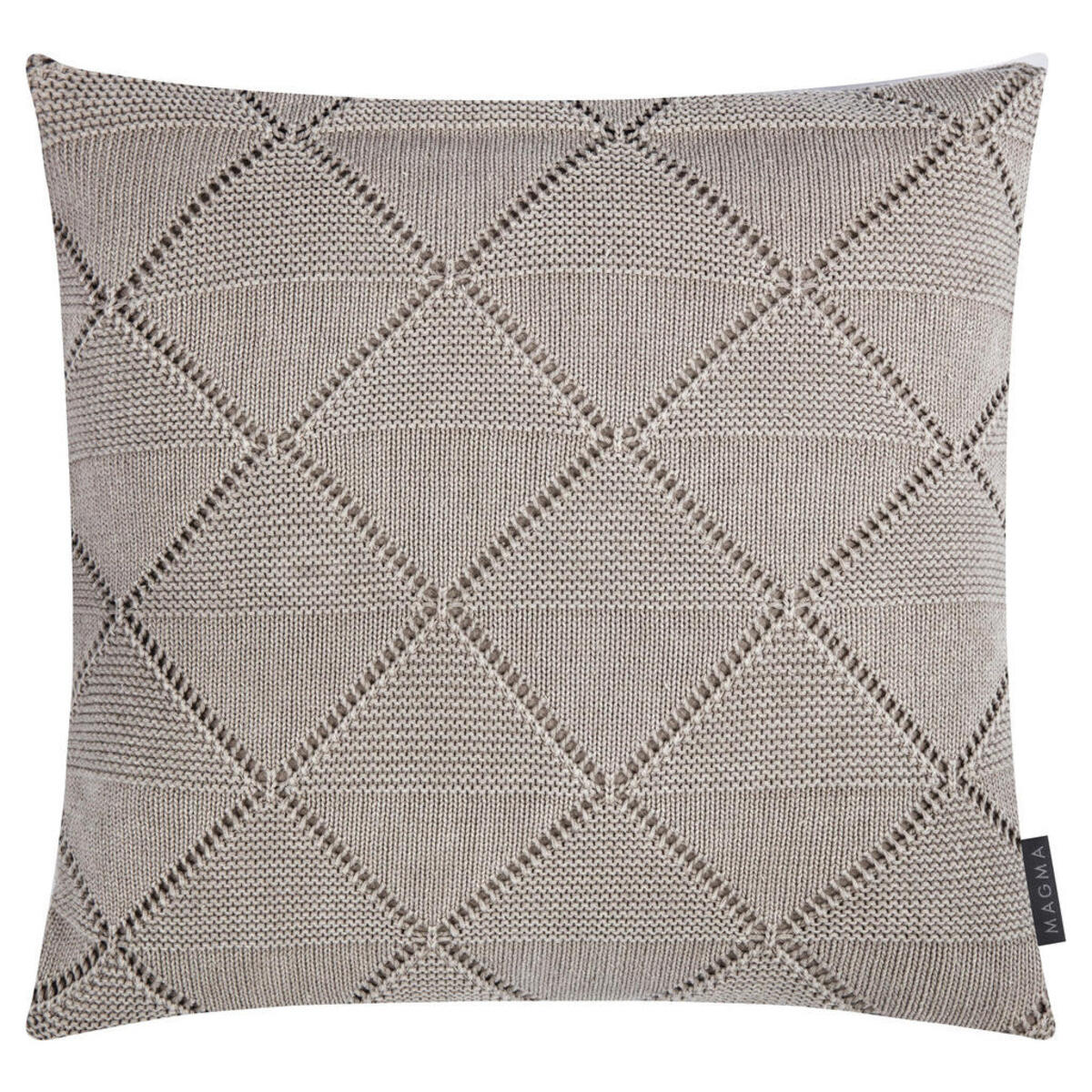 Magma Kissenhülle Purl Taupe 50 x 50 cm