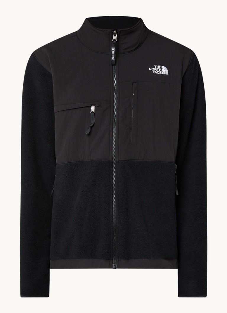 The North Face Plush Jacket με τσέπες με φερμουάρ και λογότυπο
