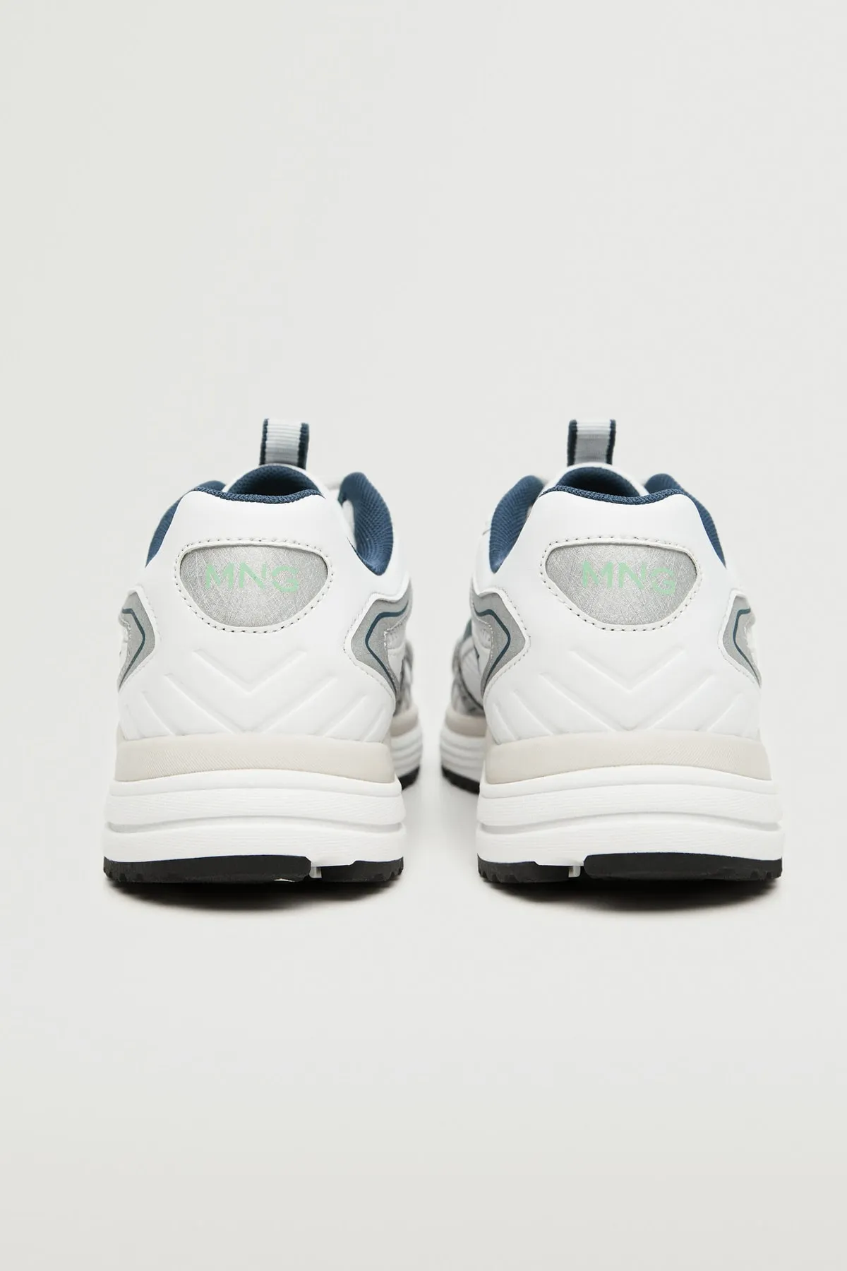 MANGO  Sneaker - Weiß - Flacher Absatz