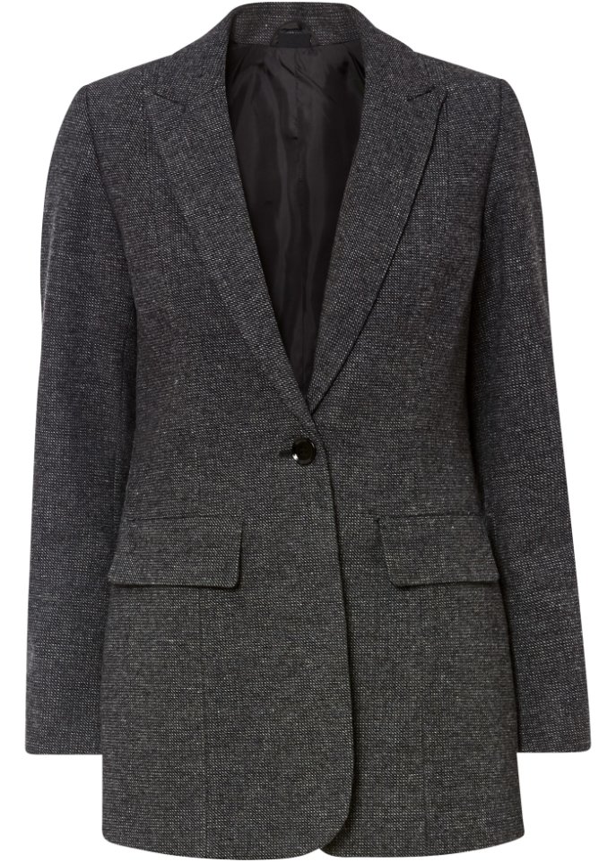 Blazer in Wolloptik