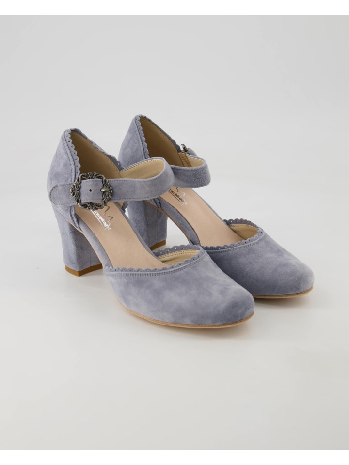 Hirschkogel Trachtenschuhe in Blau günstig kaufen