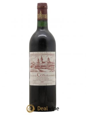 Cos d'Estournel 2ème Grand Cru Classé  1987 - Lot de 1 Bouteille