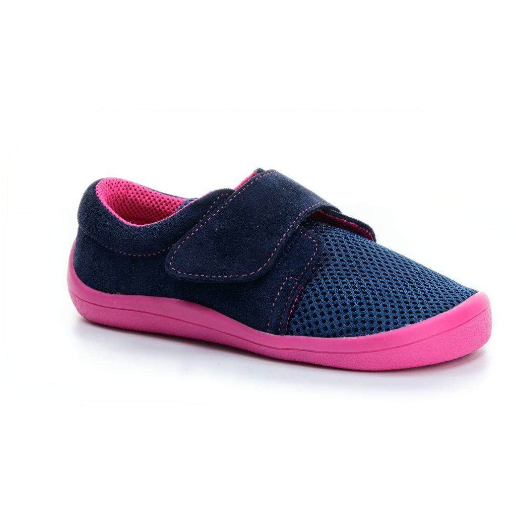 Beda Elisha Barfußsneakers (BF 0001/SK/1W Mesh mit Leder)