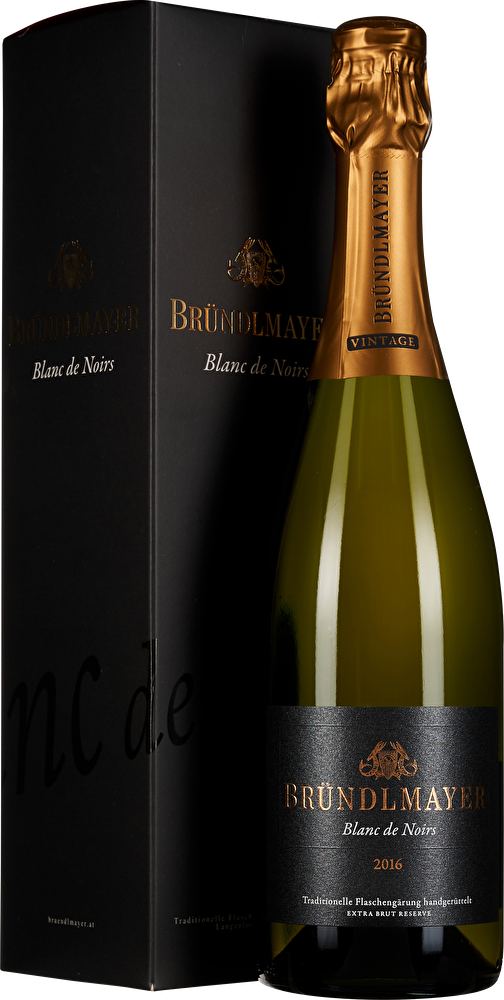 Bründlmayer Sekt Reserve Extra Brut Blanc de Noirs 2016 im Geschenkkarton