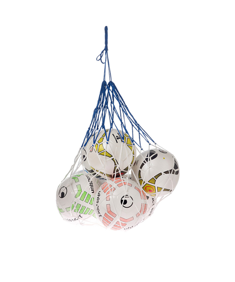Uhlsport Ballnetz für 12 Bälle Weiss Blau F01