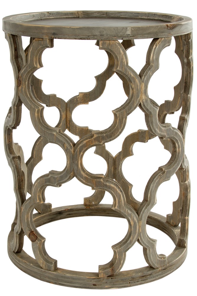 MyFlair My Flair Holz Beistelltisch 