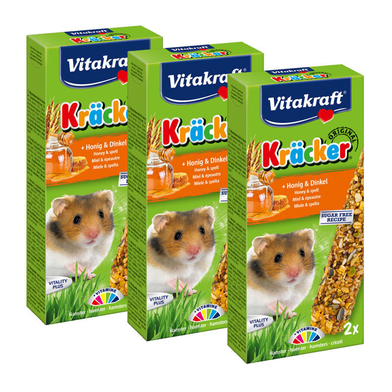 Vitakraft Snacks Vitakraft Kräcker Hamster 3x2er