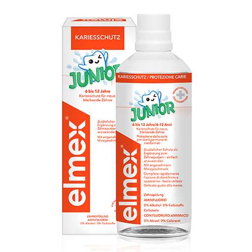 ELMEX Junior Zahnspülung  400 ml  Spüllösung