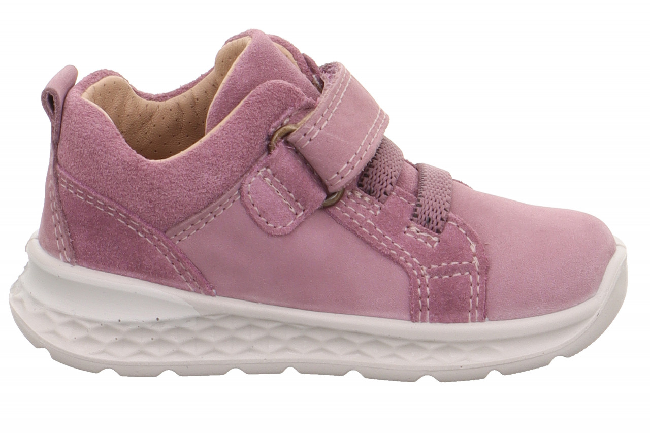 BREEZE - LilaSneaker low mit Klettverschluss