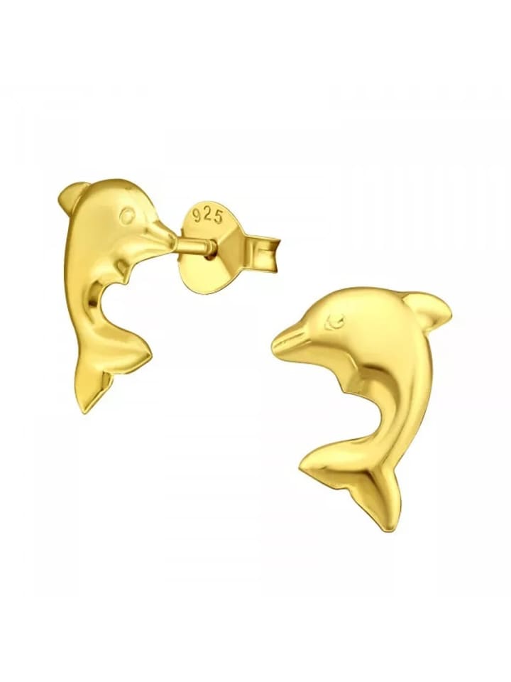 Alexander York Kinderohrstecker DELFIN in Gold aus 925 Sterling Silber, 2-tlg. günstig kaufen onesize