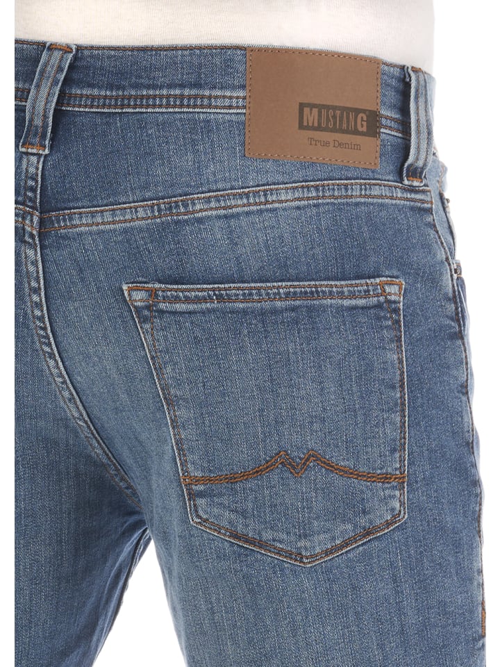 Mustang Jeans Vegas slim in Blau günstig kaufen