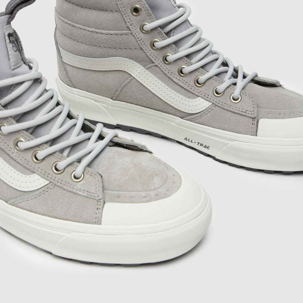 Nepromokavé tenisky Vans MTE Sk8-Hi ve světle šedé barvě