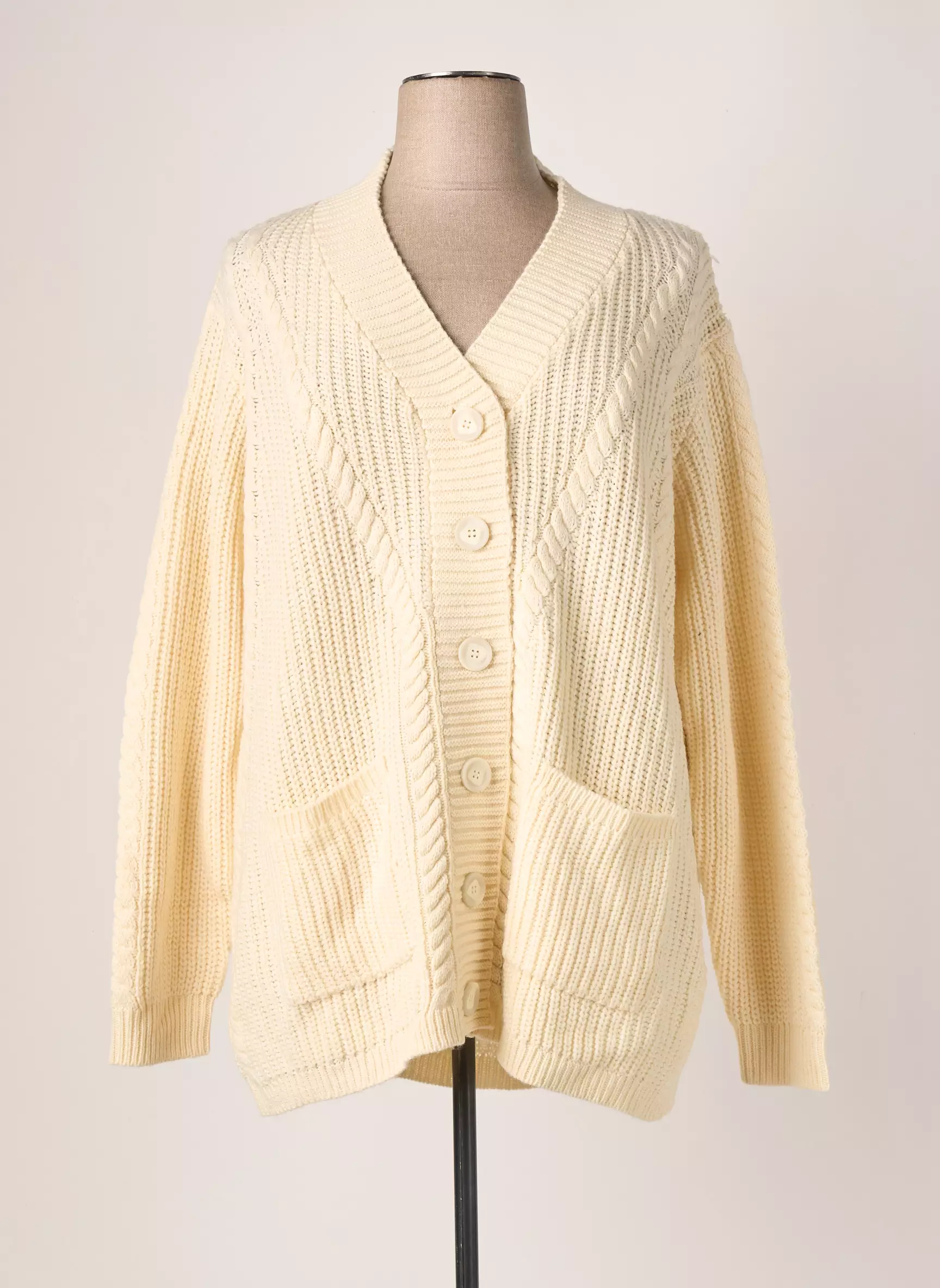 Damart Cardigans Femme couleur beige