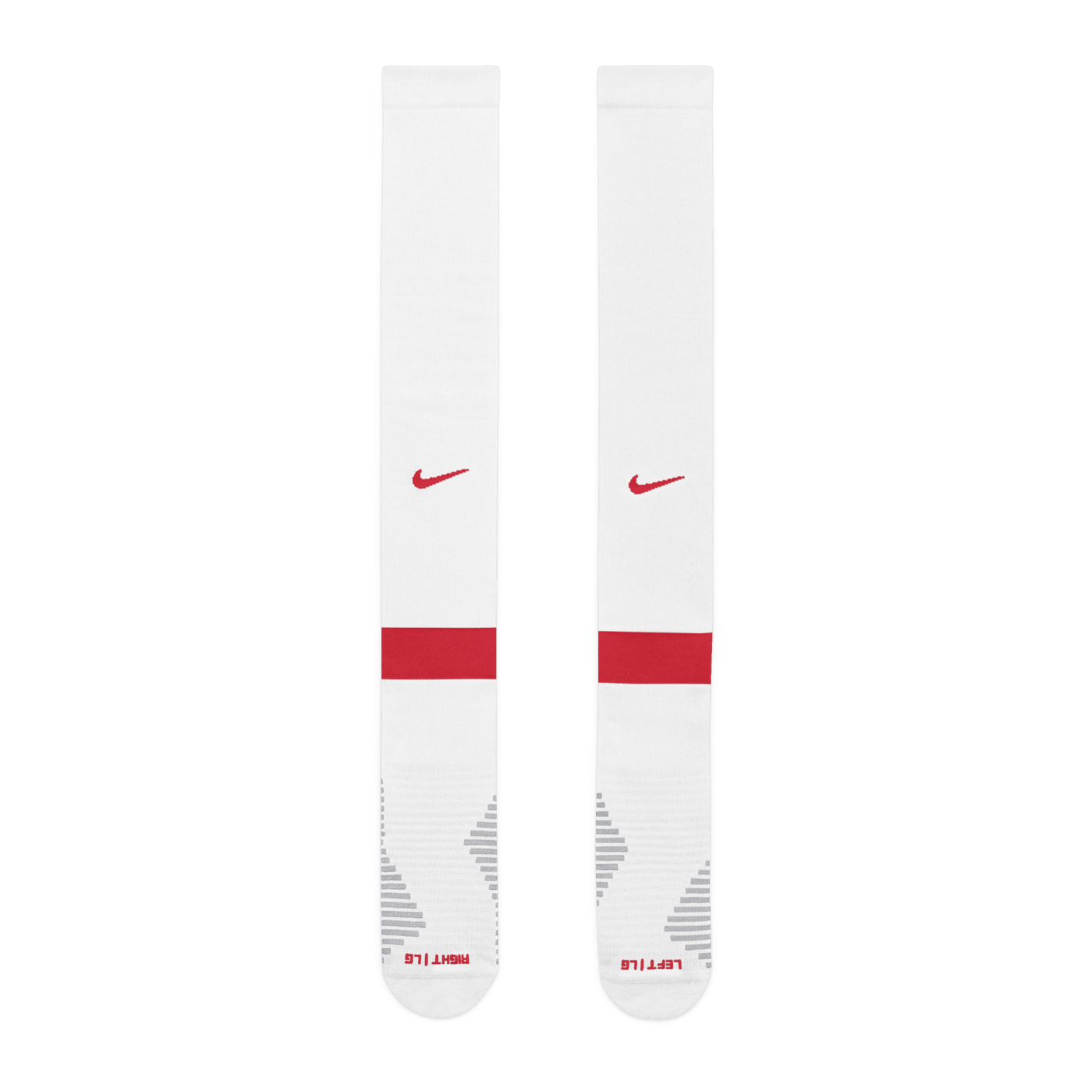 Nike Strike KH Stutzen Weiss Rot F103