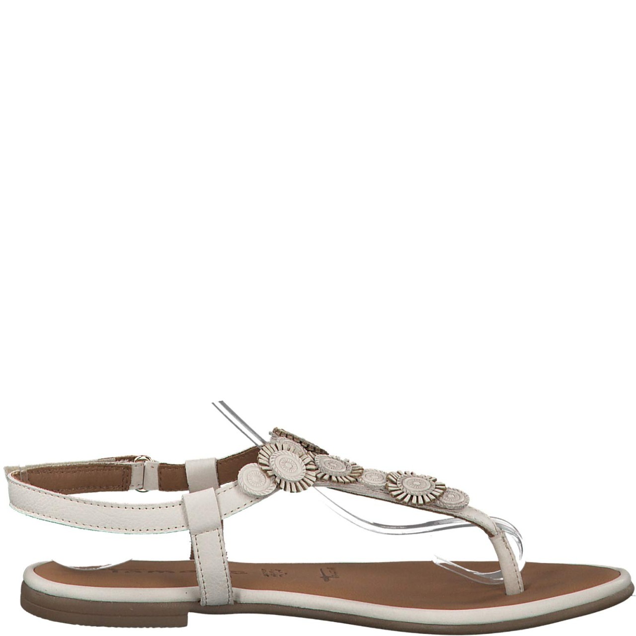 TAMARIS Riemchen Sandalen weiss