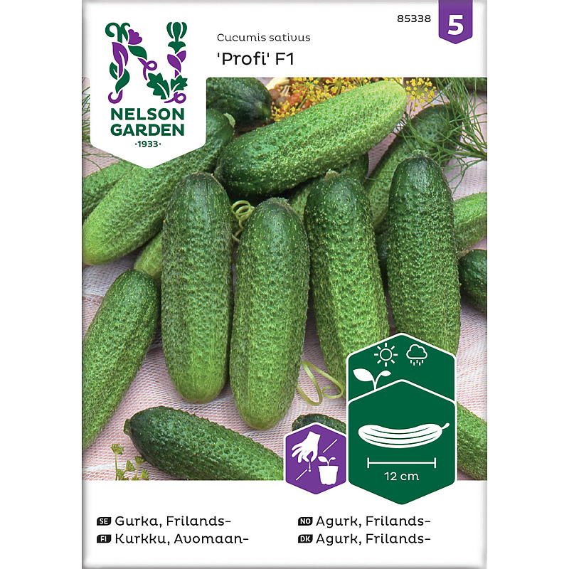 Nelson garden Frø Agurk Drue-, Frilands-, Profi F1