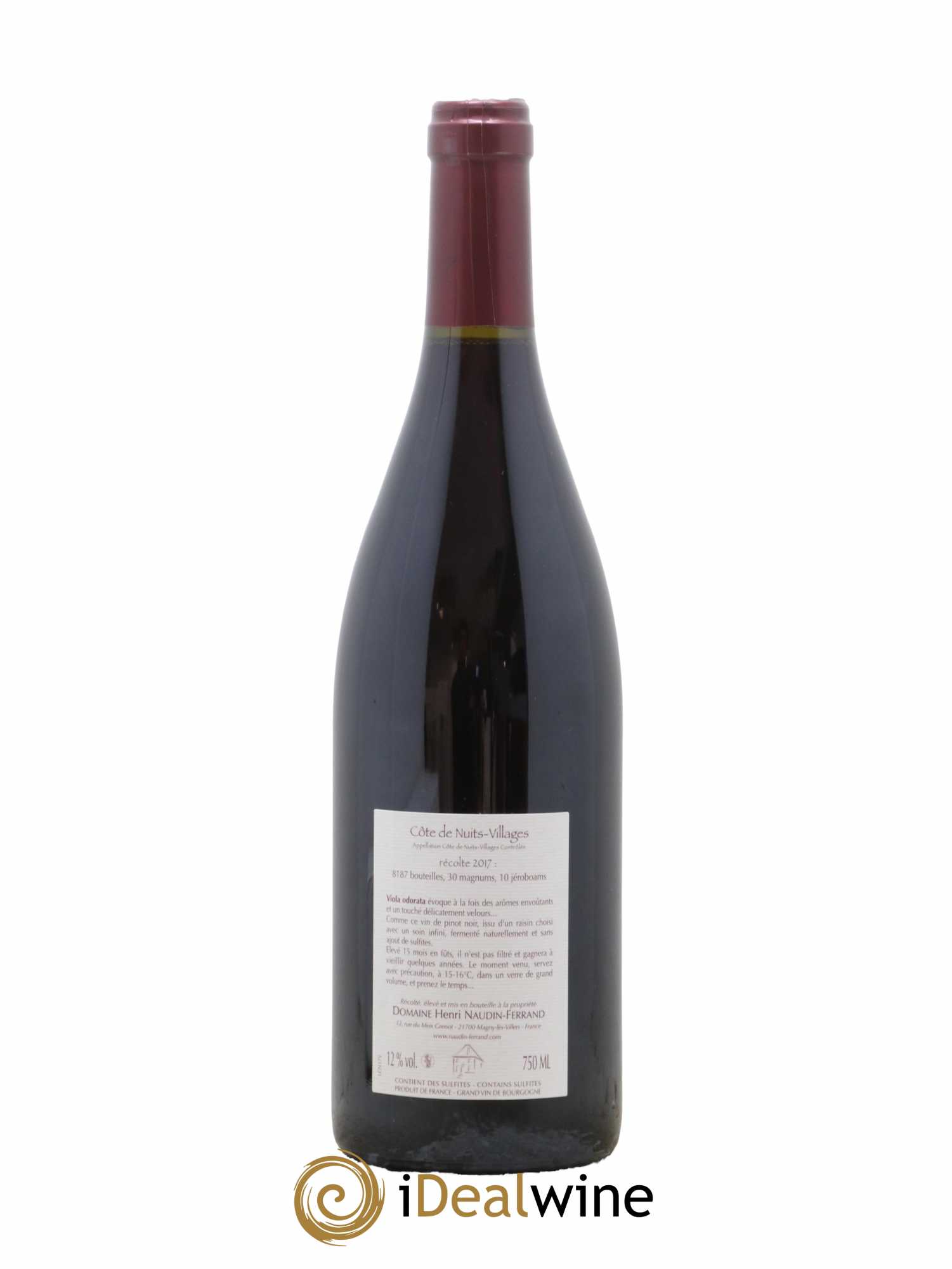 Côte de Nuits-Villages Viola Odorata Naudin-Ferrand (Domaine)  2017 - Lot de 1 Bouteille