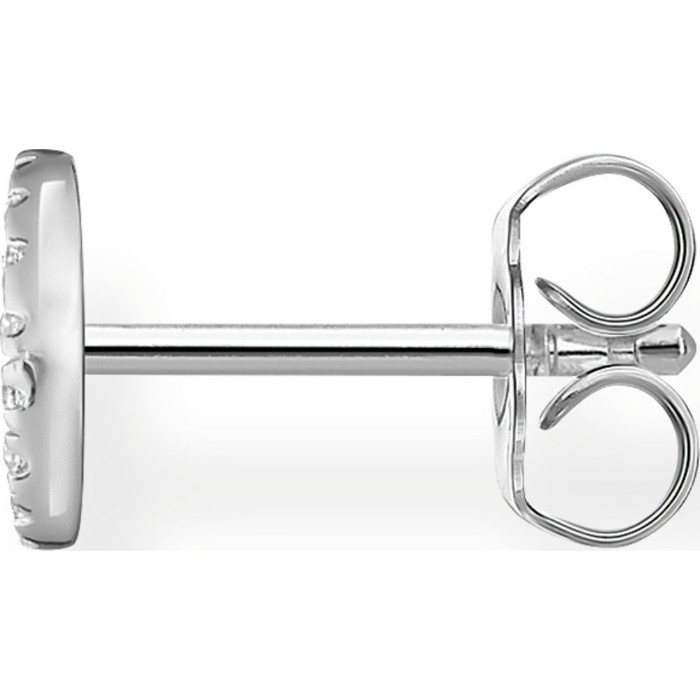 Thomas Sabo Boucle d'oreille unique 925 Argent, Émail Boucles d'oreilles