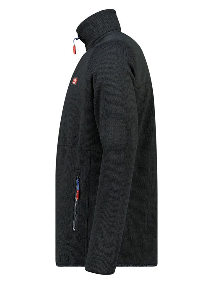 Canadian Peak Fleecejacke in Schwarz günstig kaufen