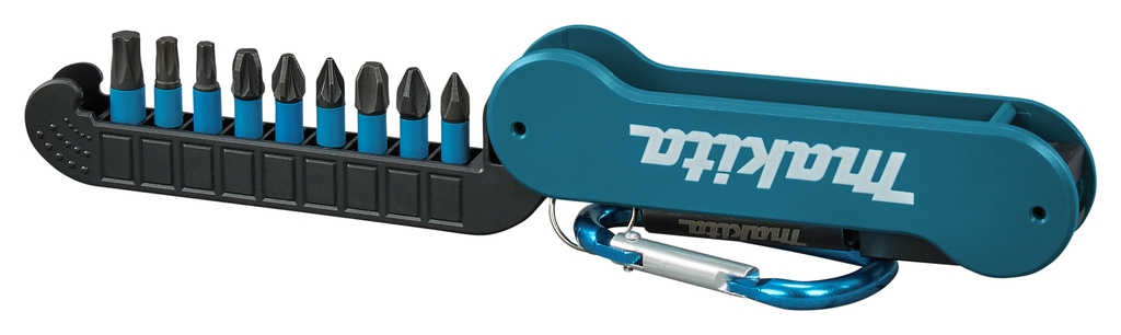 Makita E-12005 ütvecsavarozó bitkészlet, 10 darabos, fekete