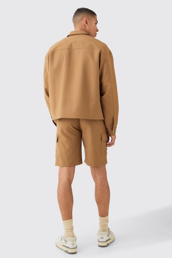 Lockere Cargo-Shorts