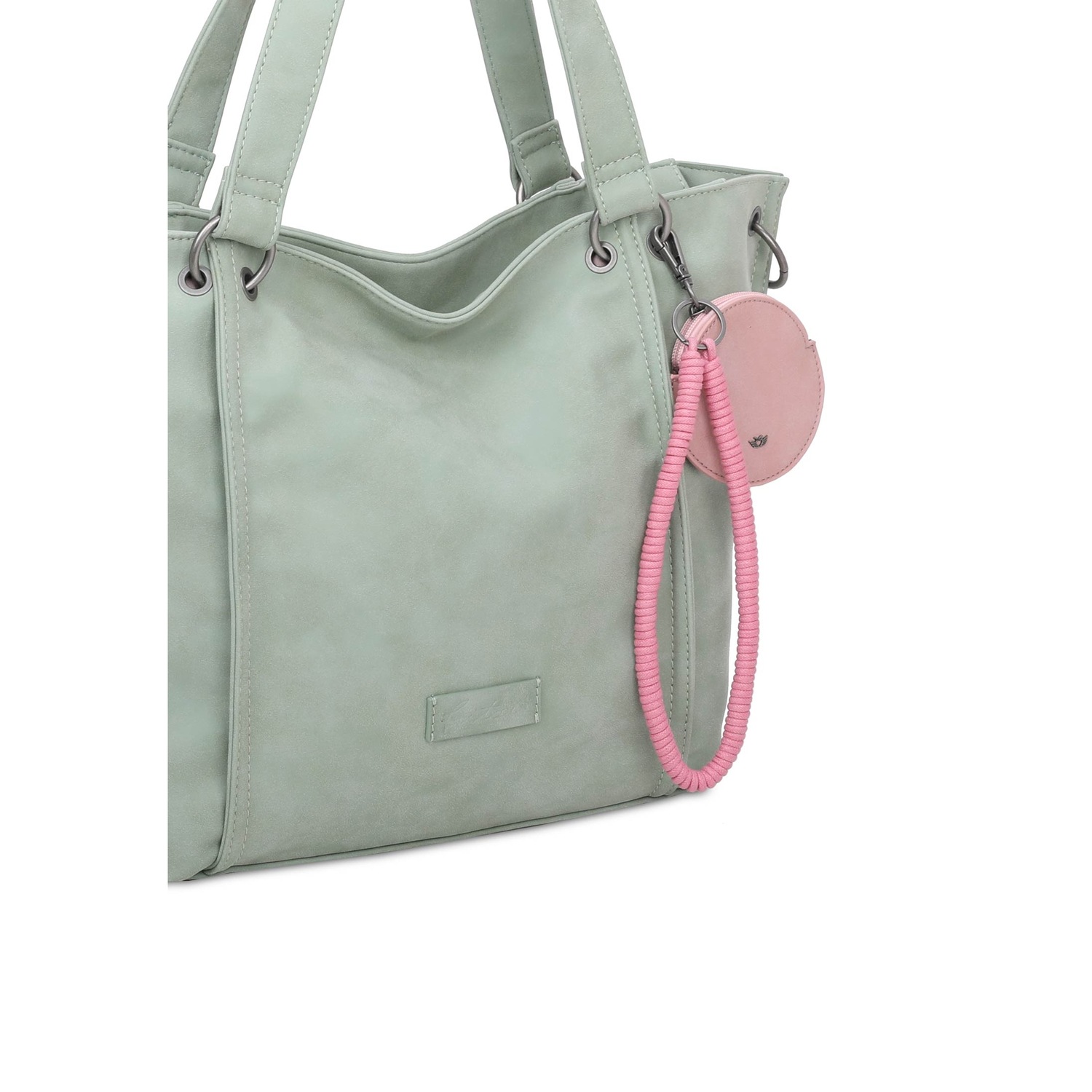 Shopper Fritzi02N mit abnehmbarer Schlüsselschlange und Taschenanhänger