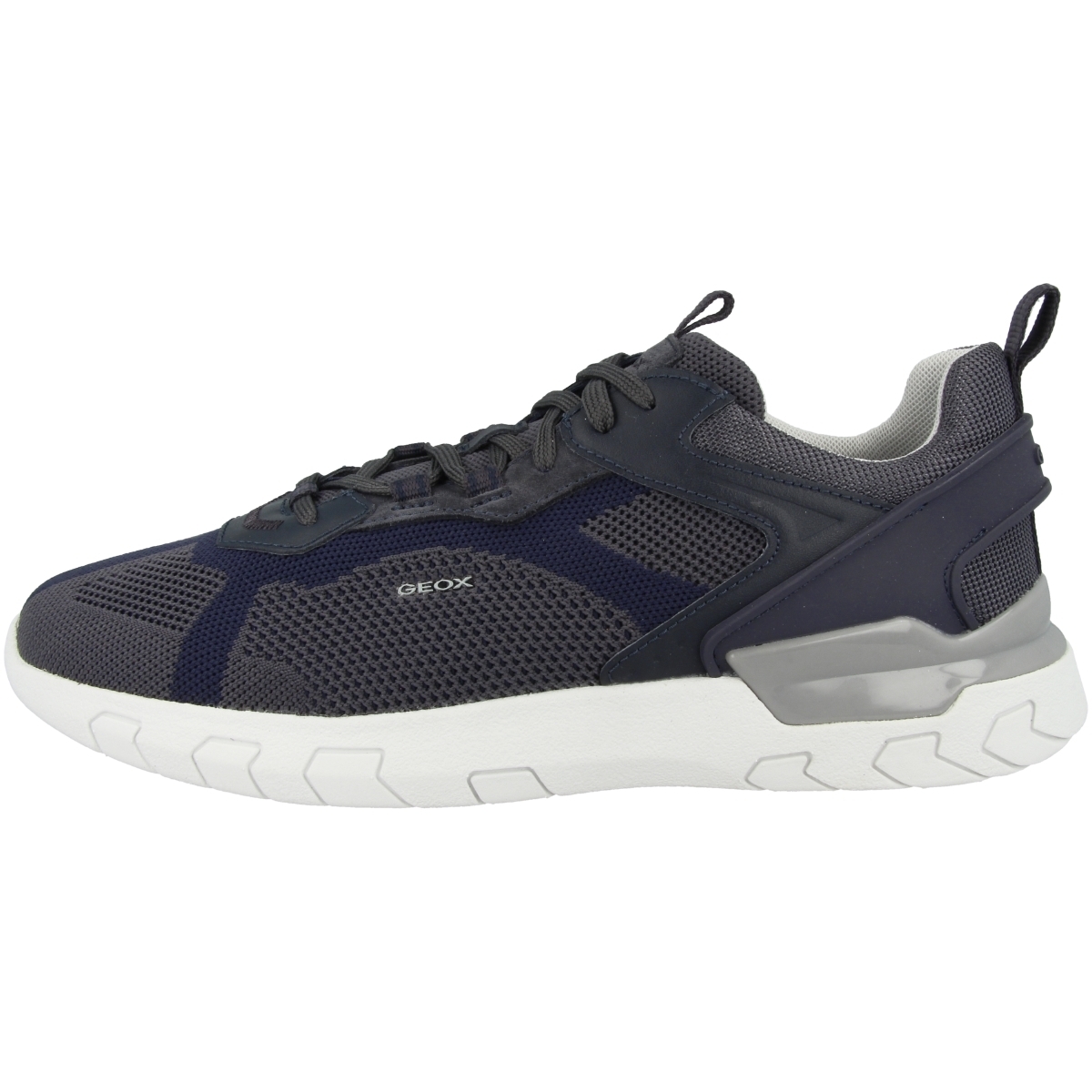 Geox U Grecale E Sneaker low grau