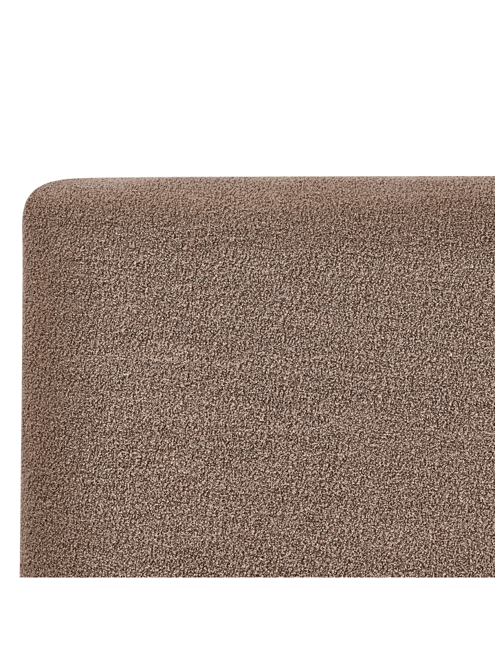 Beliani Doppelbett BOUSSE in Beige - (W) 171 x (H) 79 x (L) 219 cm günstig kaufen onesize