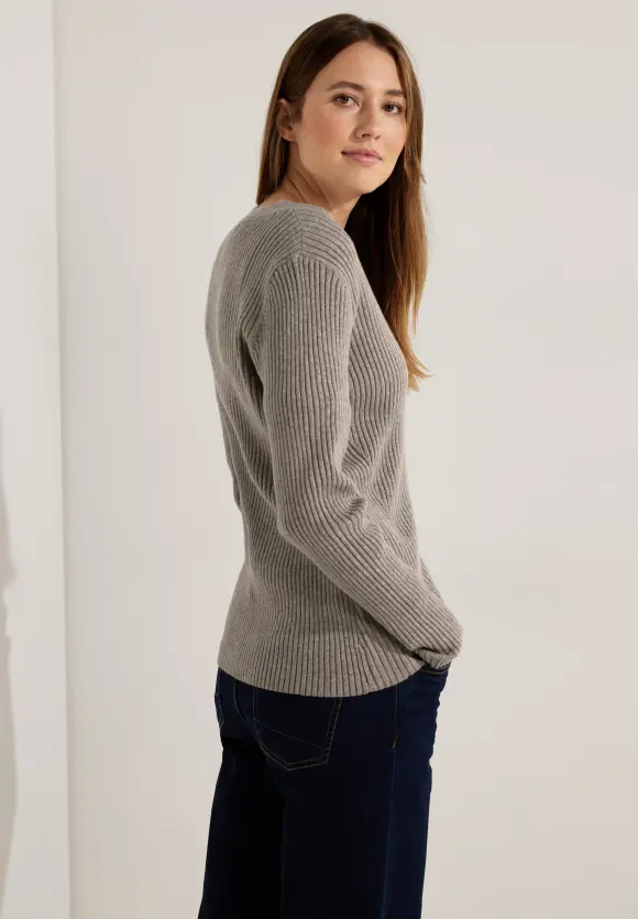 CECIL Strick Cardigan in Melange