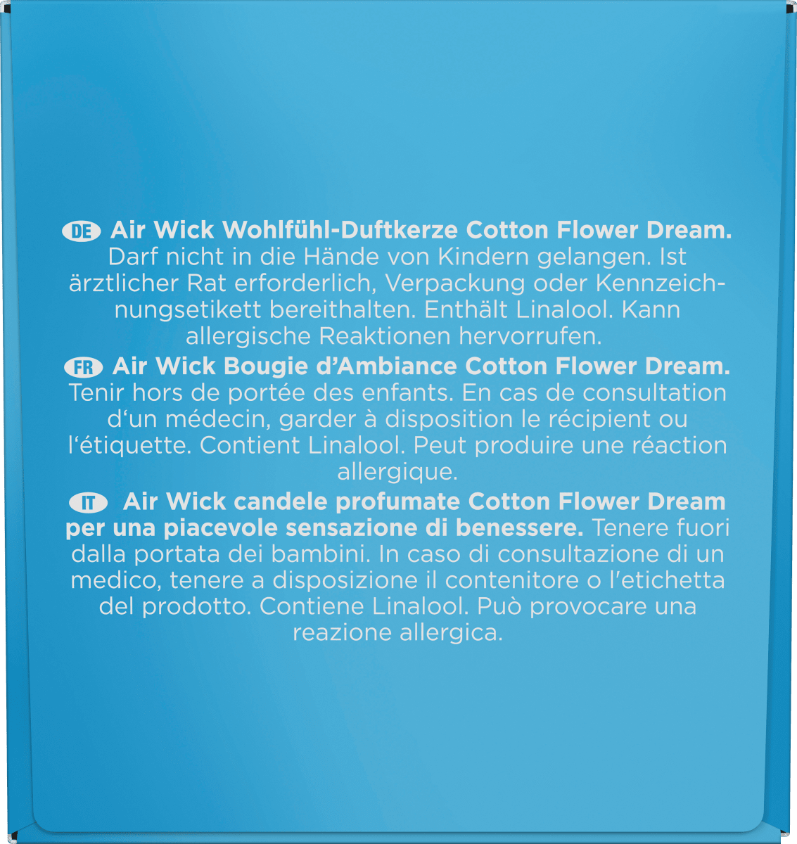 Duftkerze im Glas Cotton Flower Dream 105g, 1 St