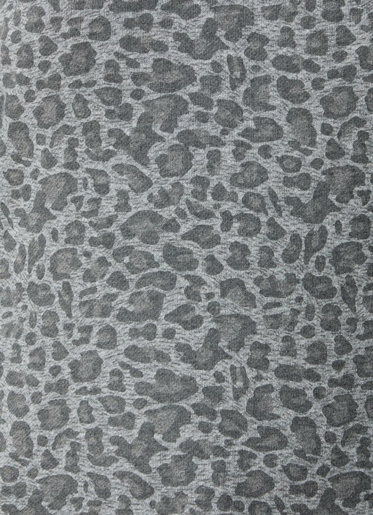 Maglione con stampa leopardata Leo Co'Couture