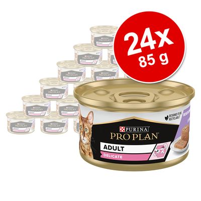 PURINA PRO PLAN Cat Delicate 24 x 85 g