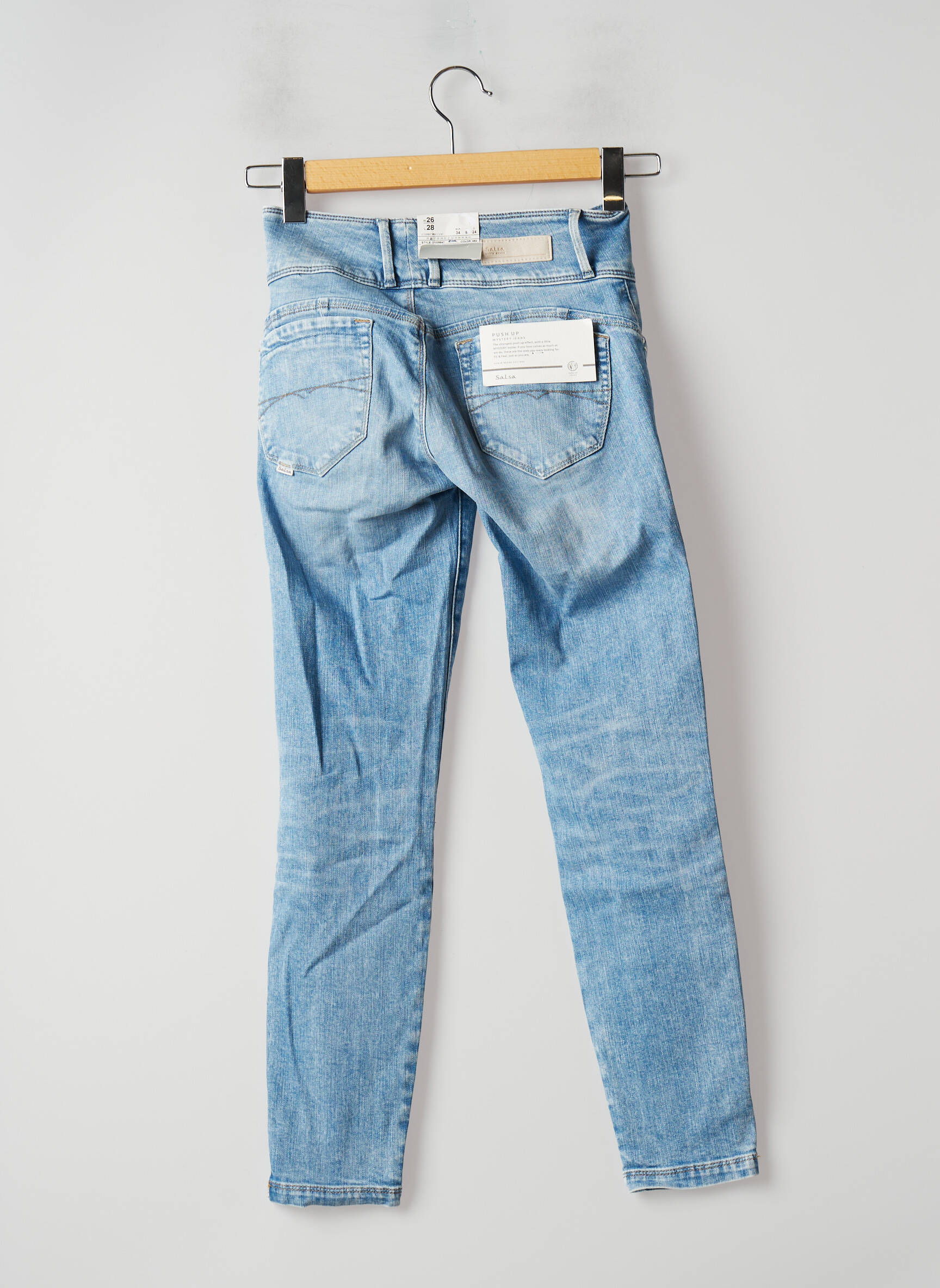 Salsa Jeans Skinny Femme couleur bleu