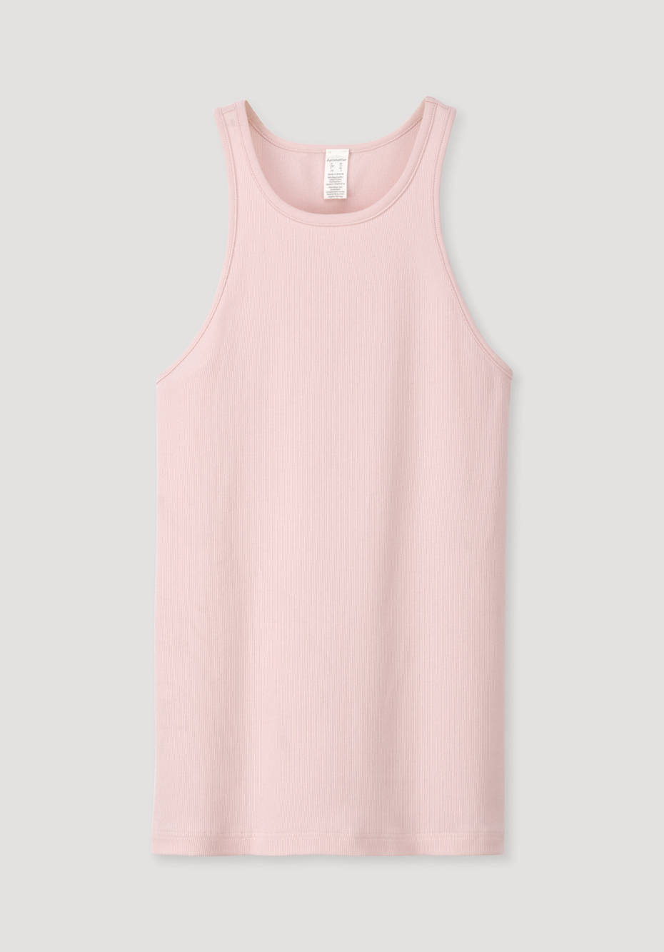 Ripp-Tanktop aus Bio-Baumwolle