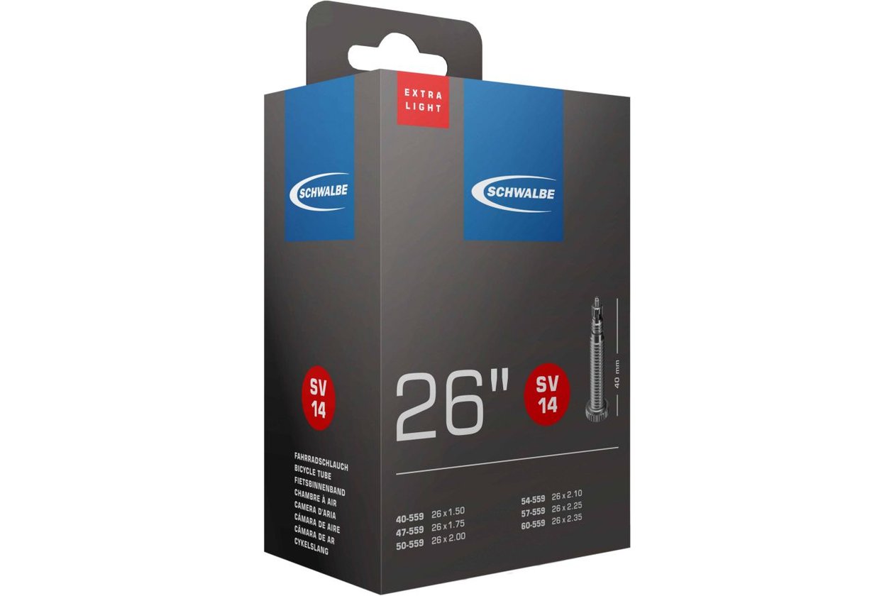 Schwalbe SV14 Extra Light Schlauch 26 Zoll - 40 mm