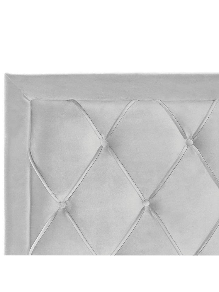 Beliani Doppelbett LIEVIN in Grau - (W) 165 x (H) 122 x (L) 217 cm günstig kaufen onesize