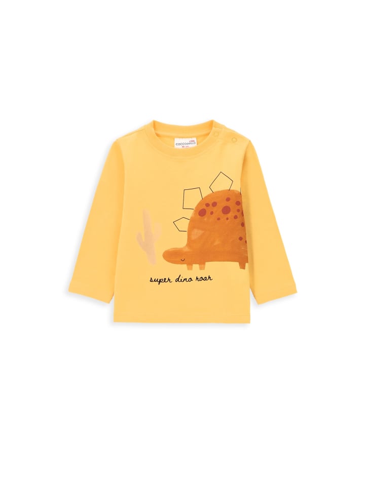 Coccodrillo T-shirt mit langen Ärmeln in gelb günstig kaufen