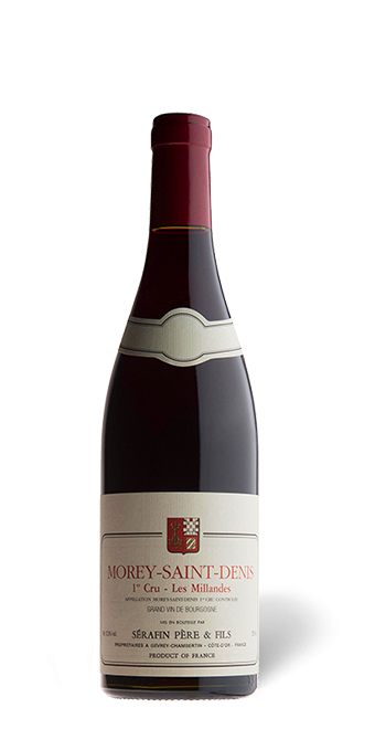 Bourgogne Domaine Sérafin Père & Fils Les Millandes Morey-Saint-Denis 1er Cru  2015  75 cl - Rouge