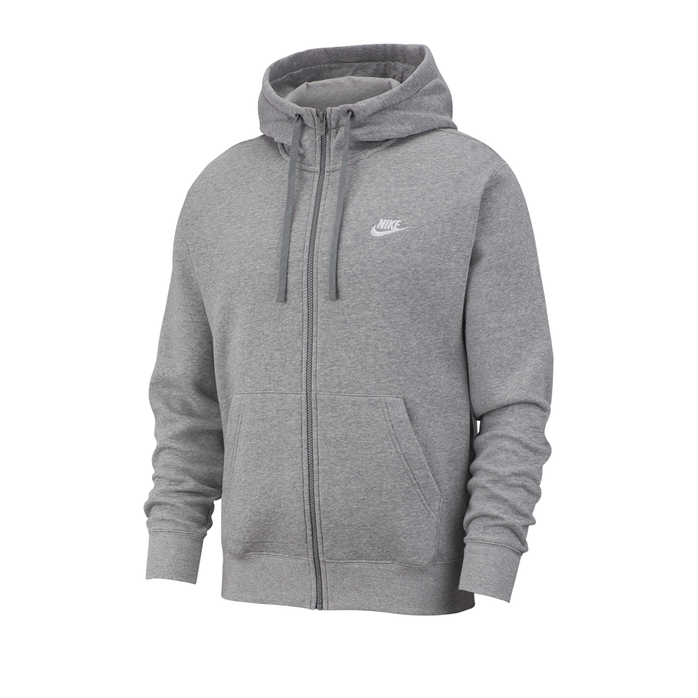 Nike Club Fleece Kapuzenjacke Grau F063