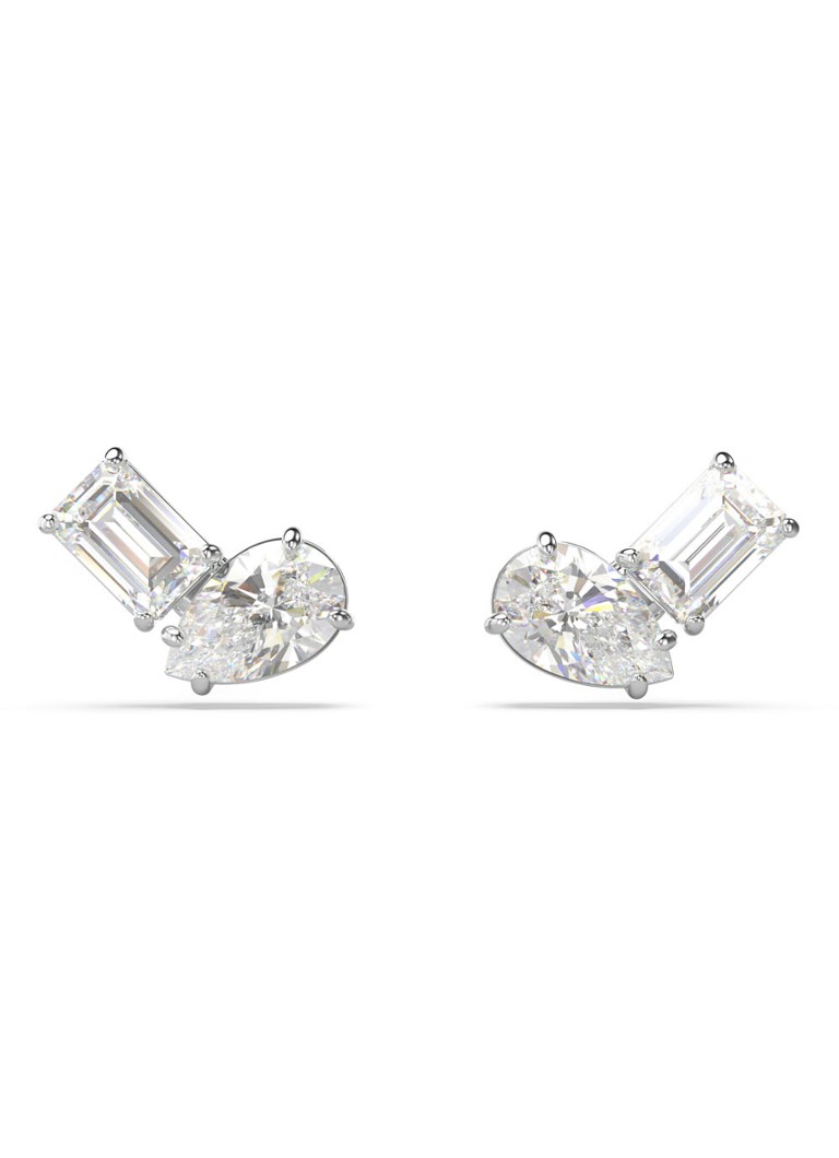 Swarovski Mesmera set of necklace and stud earrings with crystal