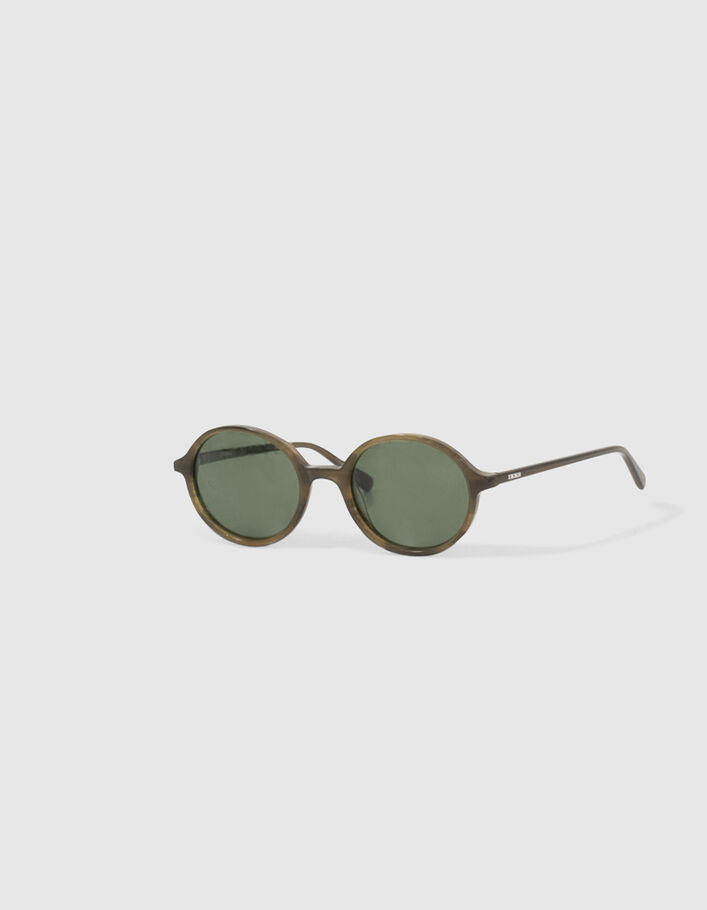 Solaire mixte cristal marbre kaki